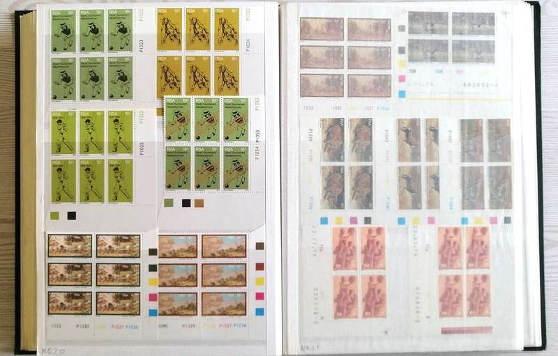 RSA definitives & earlier issues in 16pg/32 KEK side stockbook (album 1 of 2 - see other album)