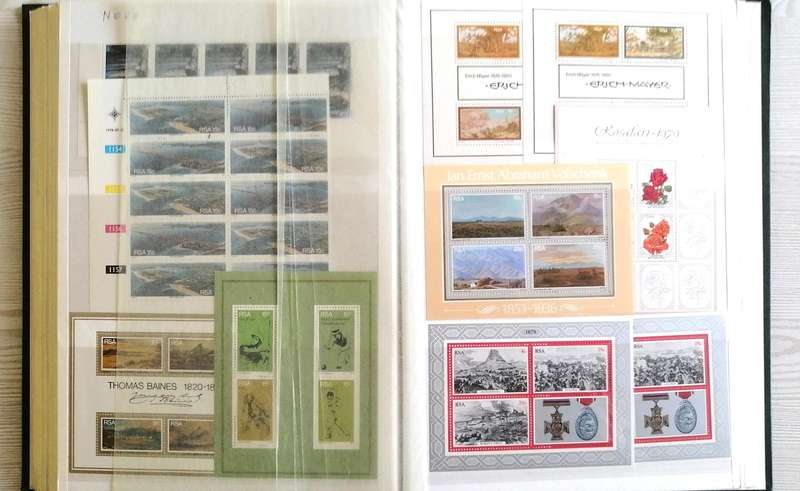 RSA definitives & earlier issues in 16pg/32 KEK side stockbook (album 1 of 2 - see other album)
