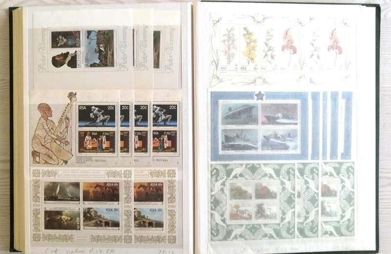RSA definitives & earlier issues in 16pg/32 KEK side stockbook (album 1 of 2 - see other album)