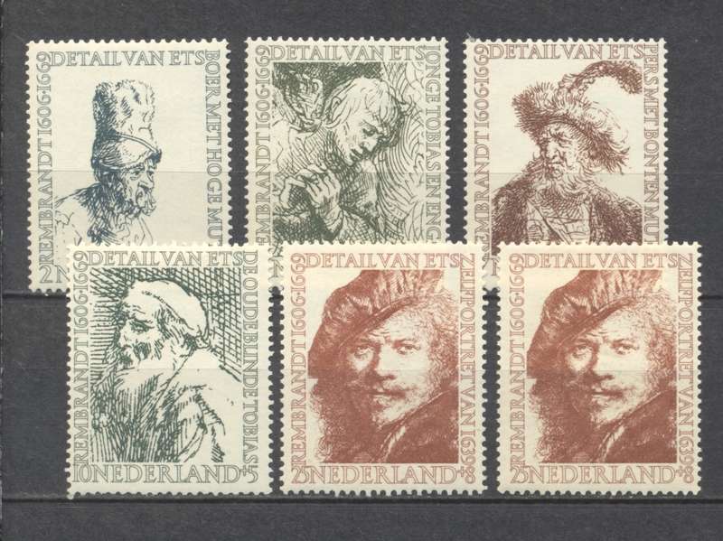 Netherlands 1956 Cultural & Social Relief Fund sets MLH - CV 64.5 Pounds + (R 1450 +)