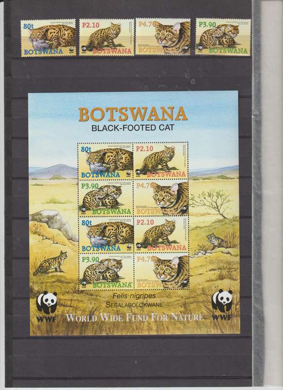 Botswana 2000 -2013 MUH** Stamps, mini sheets CV +/- R 5000.00 see 12 scans