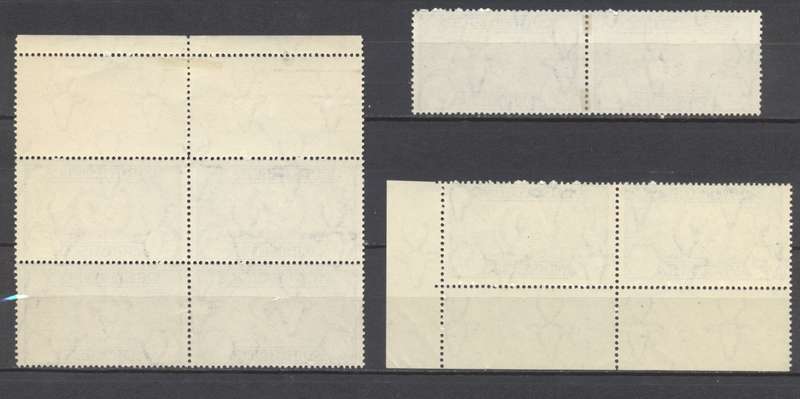 1935 KGV Silver Jubilee 3d Varieties - Fresh MLH/MNH ! - see scans