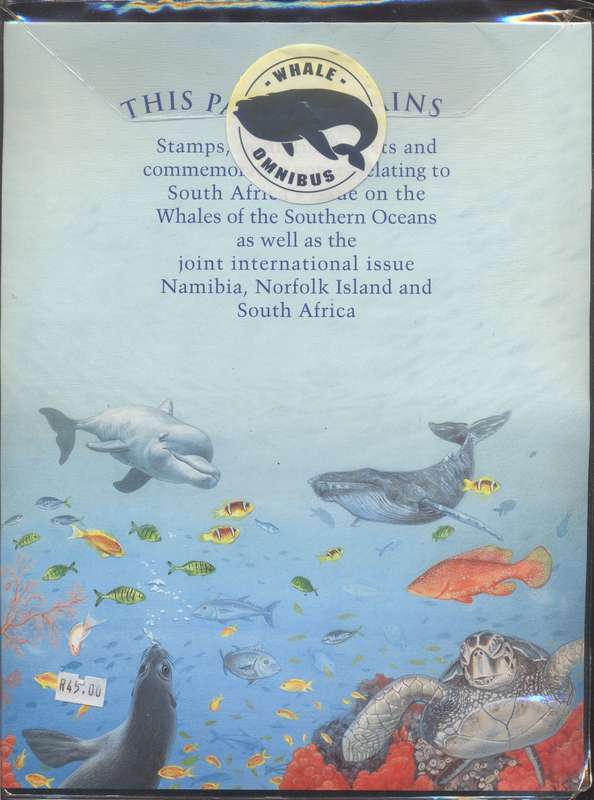 RSA 1998 Whales Omnibus Presentation Pack - Fresh Condition