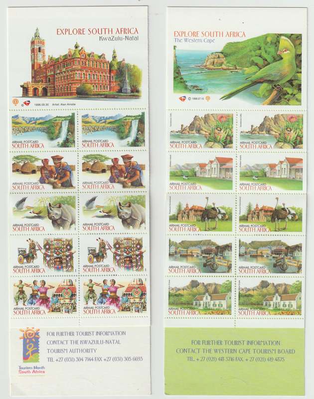1998 -1999 Selection of RSA Booklets . Good CV . See Scans !!!!