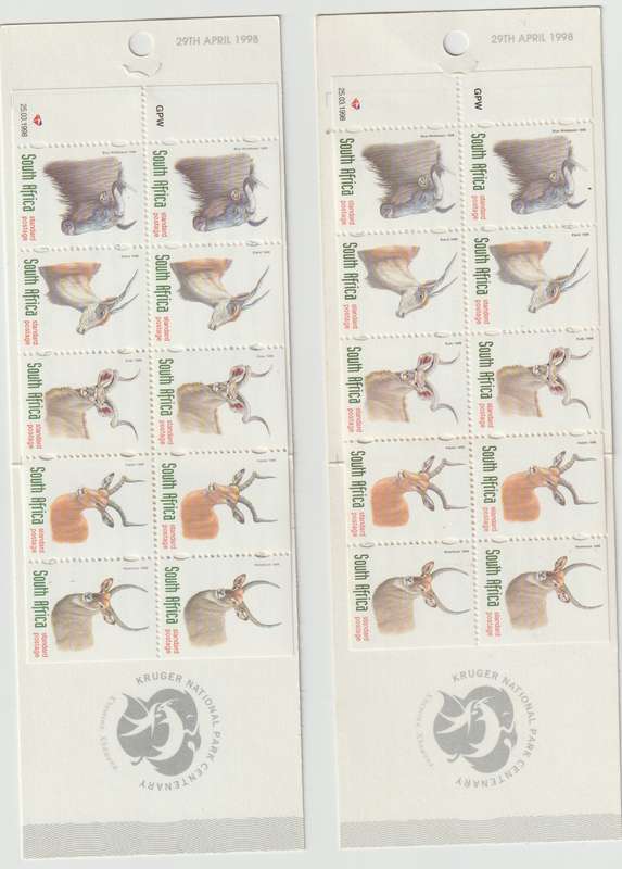 1998 -1999 Selection of RSA Booklets . Good CV . See Scans !!!!