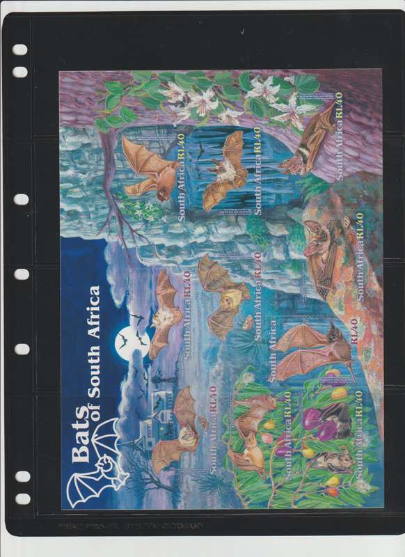 RSA 2000 -2001 Selection of Stamps, Mini Sheets CV +/- R 2500.00. See Scans.