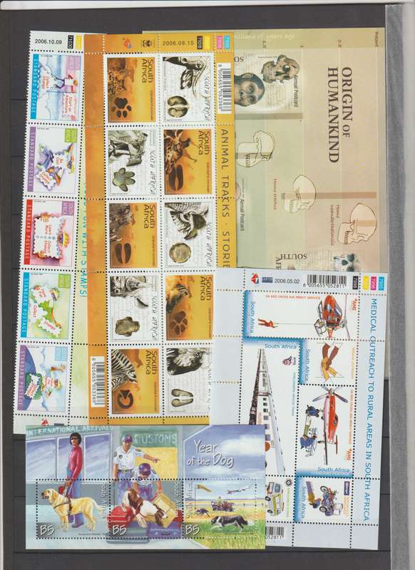 RSA 2006 Selection of Stamps, Mini Seets. Good Value. See Scans.