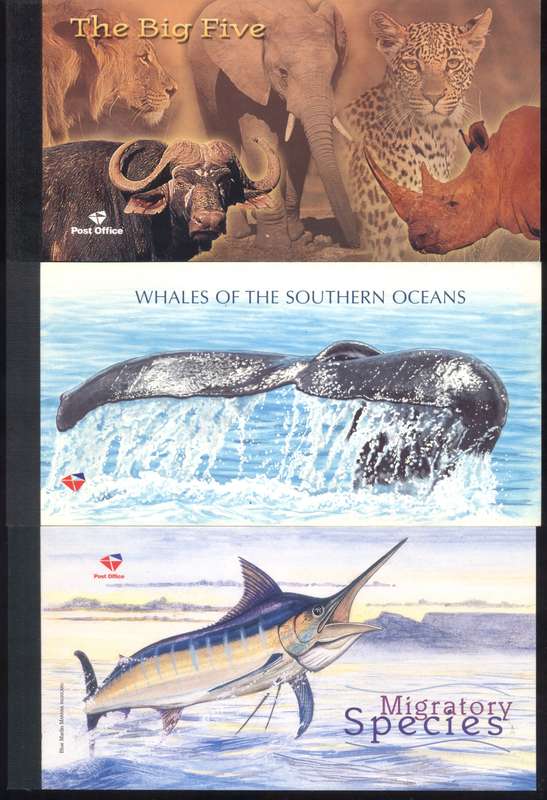 Modern RSA large booklets x 9 - Mint & complete