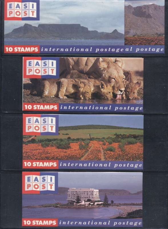 RSA - 1993 - TOURISM BOOKLETS COMPLETE SET of 5 7a-7e Mint & Complete