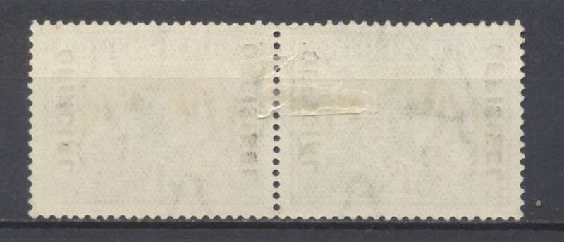 1935 CC26a 1 1/2 d Official Pair - Bright Gold - Fresh MLH - CV R 900