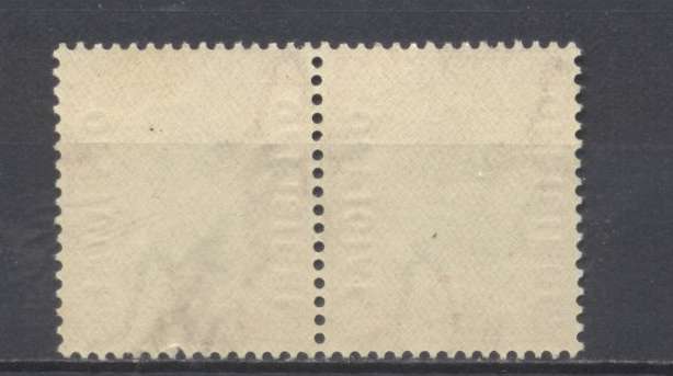 1930 CC 13c 1d Official Pair with 'Stop after offisieel' Variety - Superb Unmounted - CV R 1300