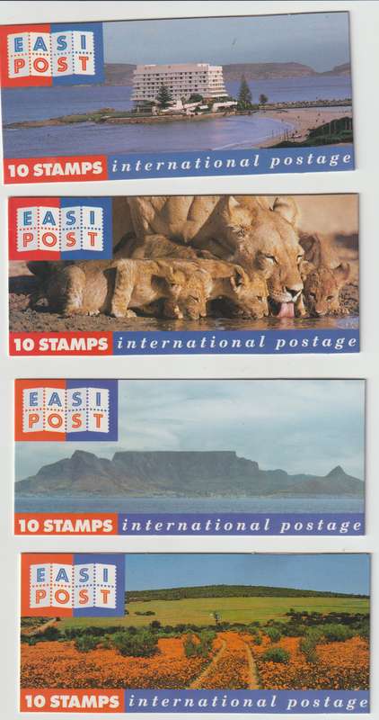 RSA Easi Post booklets 7a,b,c,d,e Nice Grouping. See Scans !!!