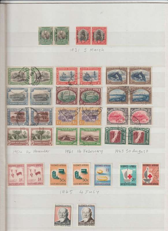 SWA 1931 - 1965 Used & Mint Good value selection. See Scans !!!
