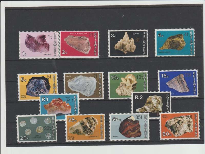 Bechuanaland / Botswana selection Stamps, Mini Sheets. High CV. See Scans.