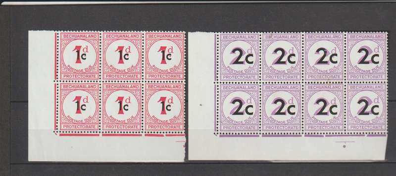 Bechuanaland / Botswana selection Stamps, Mini Sheets. High CV. See Scans.
