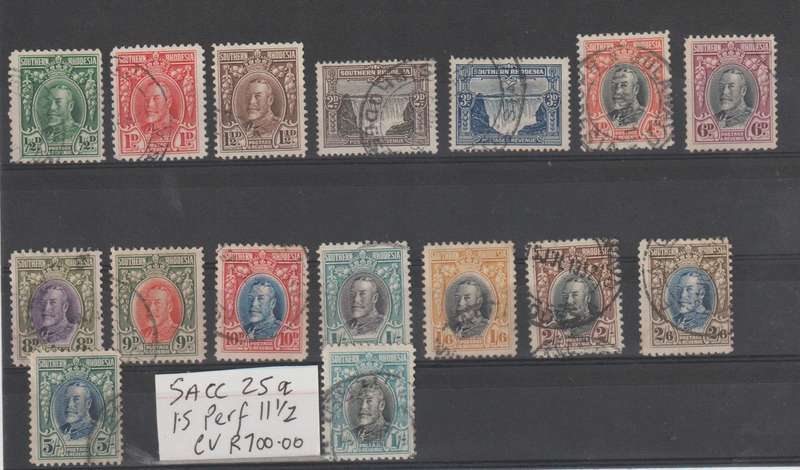 1913 Southern Rhodesia Field Marshall definitive issue * Used, Good CV. See Scans !!!