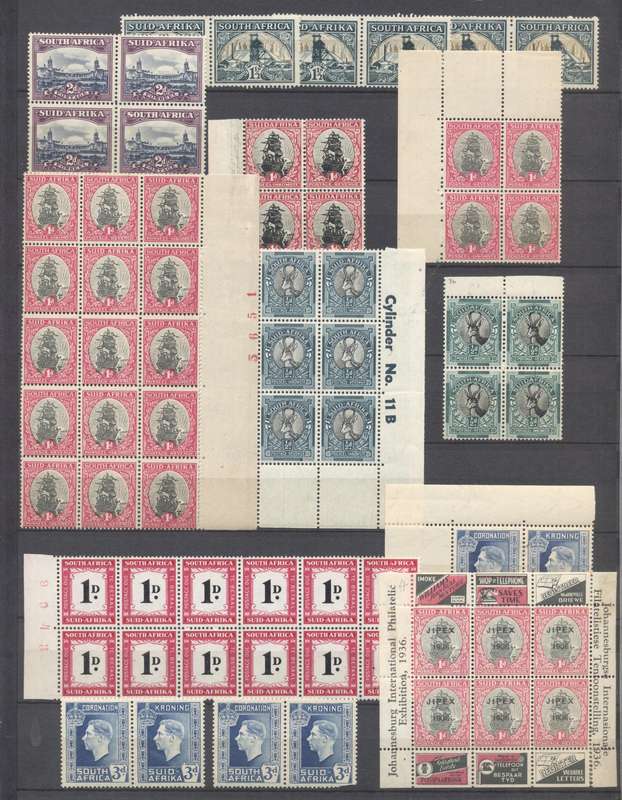 Lovely Union Selection & some blocks - ALL mint/ Superb Unmounted -  see 3 scans