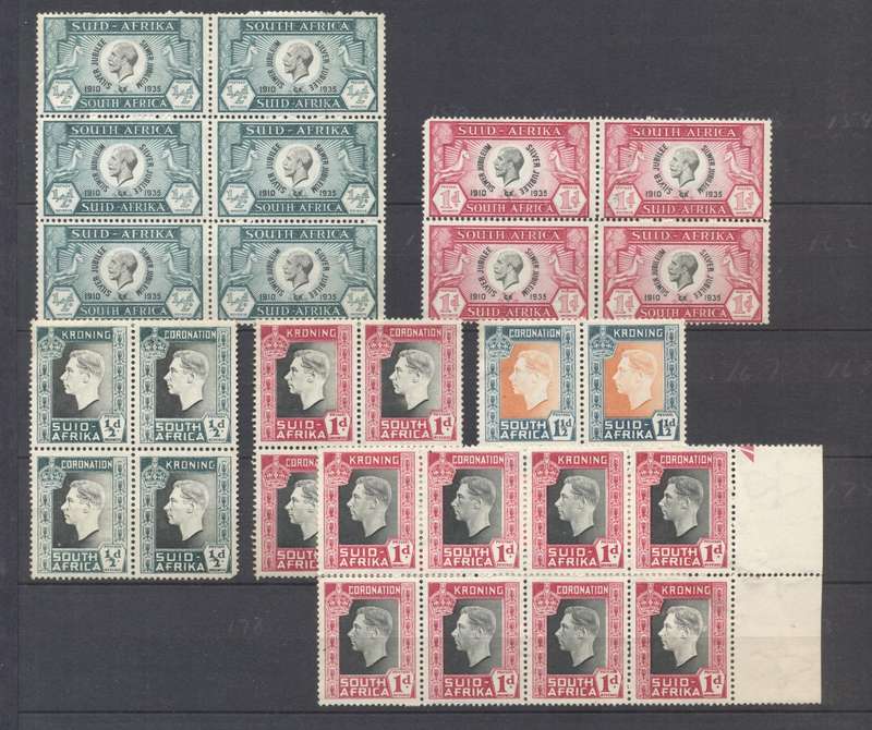 Lovely Union Selection & some blocks - ALL mint/ Superb Unmounted -  see 3 scans