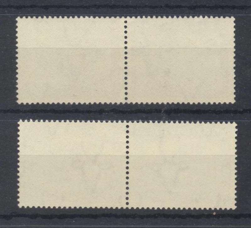 1947-54 Pictorals 5s with "Rain Flaw" , 2s6d both Superb MNH - CV R 1950