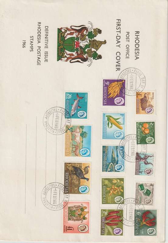 1966-1978 Rhodesia C/Sets & 1 x FDC, Good Value. See Scans!!!