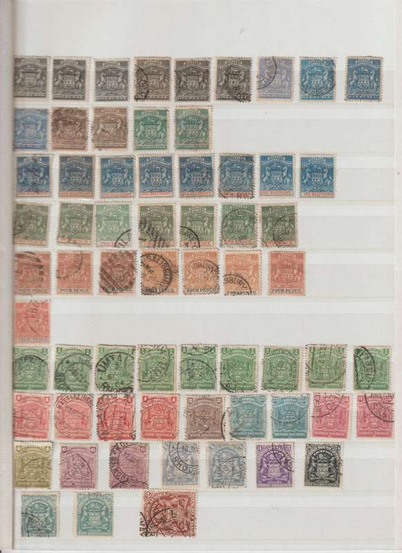 BSAC 1898 -1909 Good CV selection on page * Mint, * Used. See Scans!!!