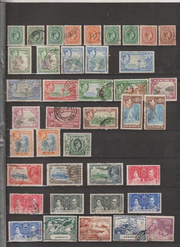 Jamaica 1860 - 1966 selection. Good CV. See Scans.
