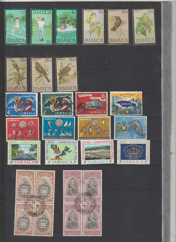 Jamaica 1860 - 1966 selection. Good CV. See Scans.