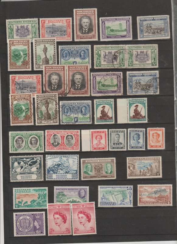 Rhodesia & Rhodesia 1932 -1963 Selection. Good CV. See Scans.
