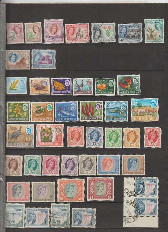 Rhodesia & Rhodesia 1932 -1963 Selection. Good CV. See Scans.