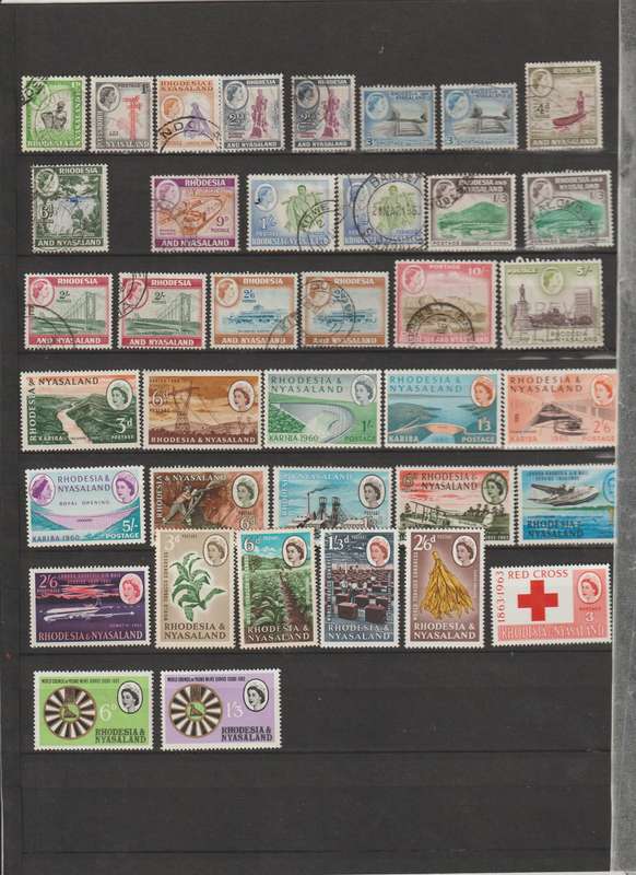 Rhodesia & Rhodesia 1932 -1963 Selection. Good CV. See Scans.
