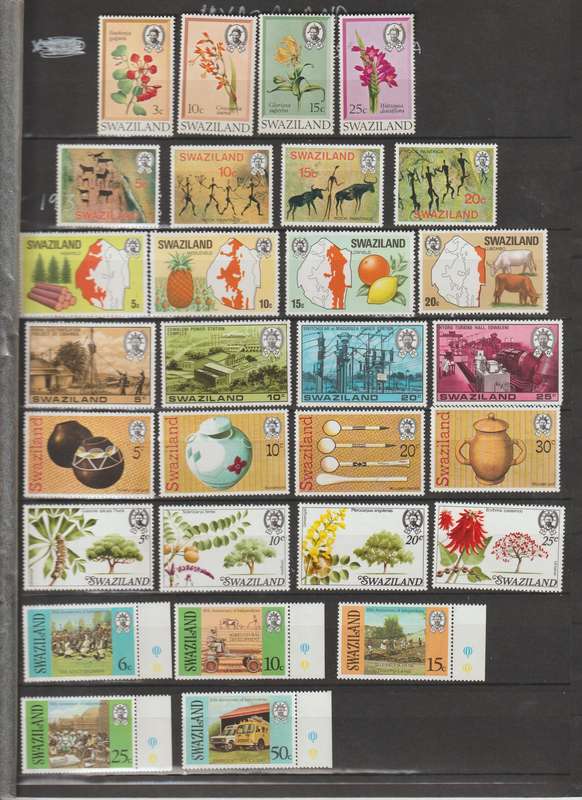 Swaziland 1945 -1968 Selection. Good CV. See Scans.