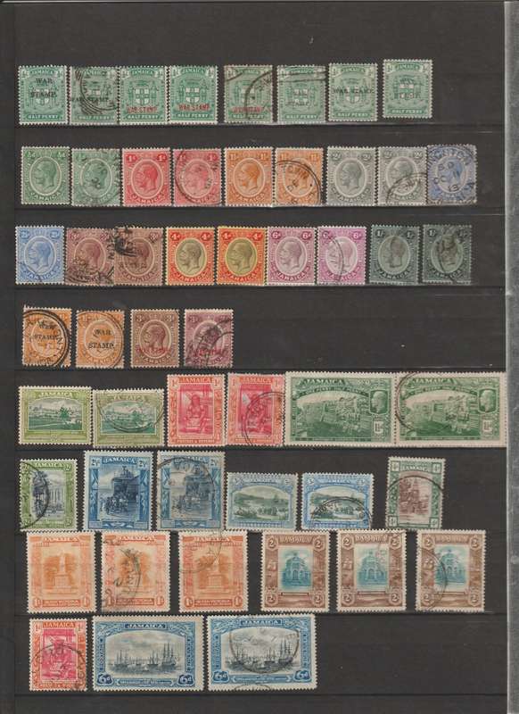 Jamaica 1860 - 1966 selection. Good CV. See Scans.