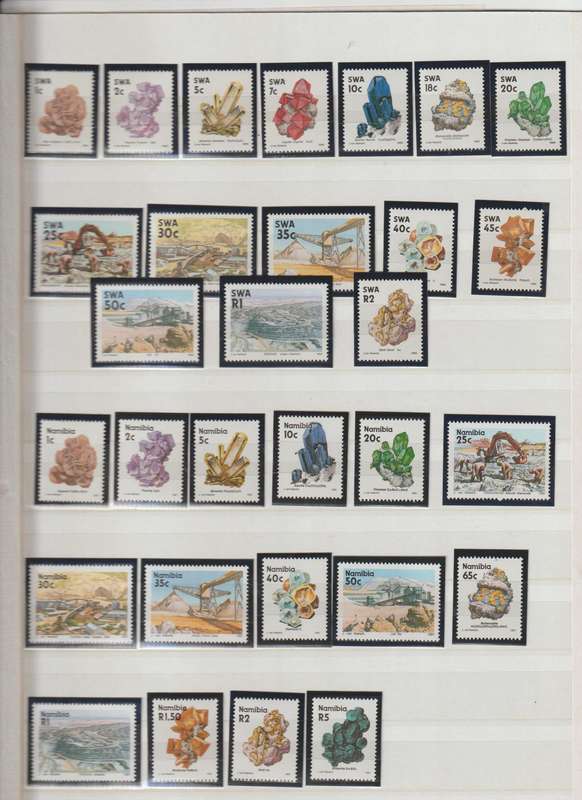 1989 SWA , 1991 Namibia . 4th & 1st definitive issues **mint Stamps, Blocks. See Scans !!!