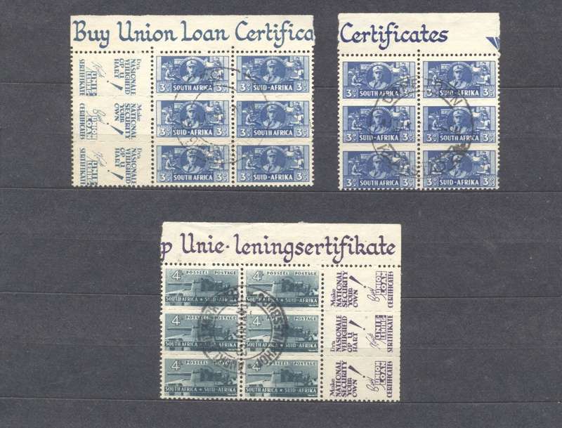 Union small & large wars selection used - see 3 scans
