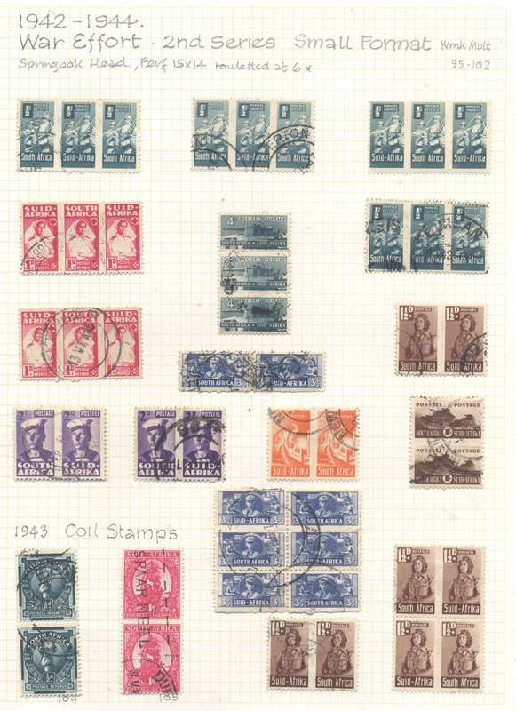 Union small & large wars selection used - see 3 scans