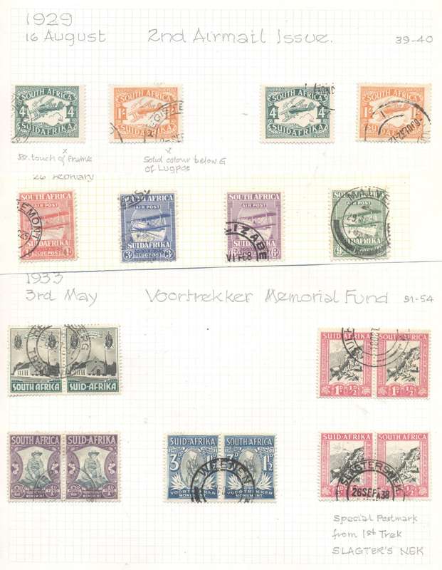 Union selection used & Hinged on pages see 8 scans