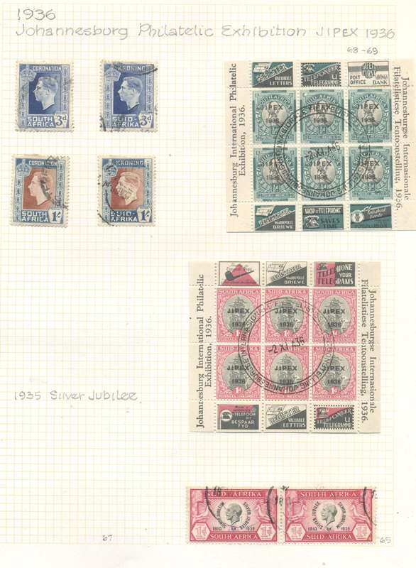 Union selection used & Hinged on pages see 8 scans