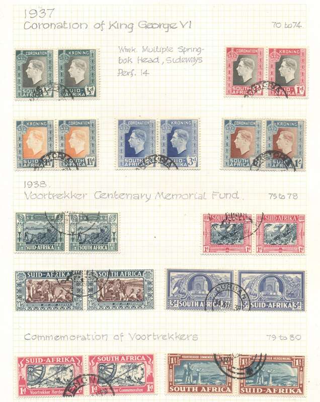 Union selection used & Hinged on pages see 8 scans
