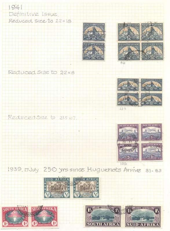Union selection used & Hinged on pages see 8 scans