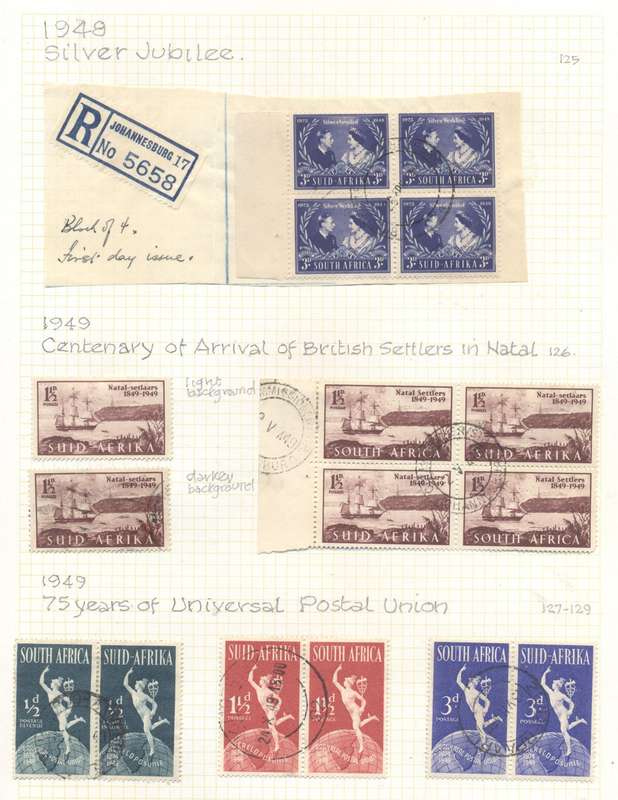 Union selection used & Hinged on pages see 8 scans