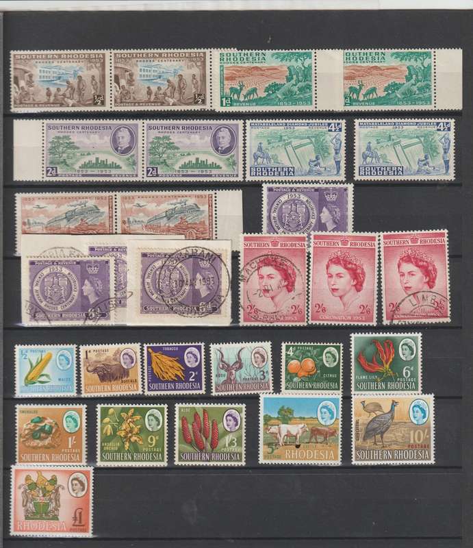Rhodesia'S 1932 - 1967 Selection. **mint, *mint, * used. Good CV.
