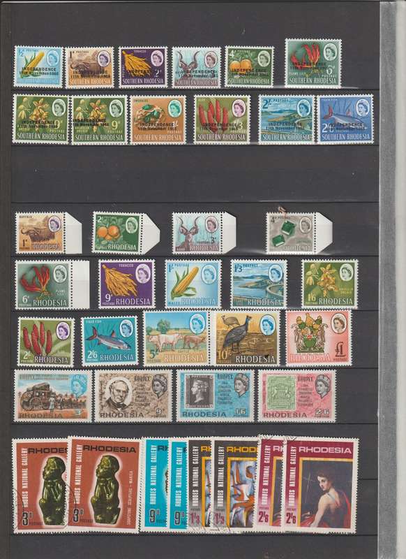 Rhodesia'S 1932 - 1967 Selection. **mint, *mint, * used. Good CV.