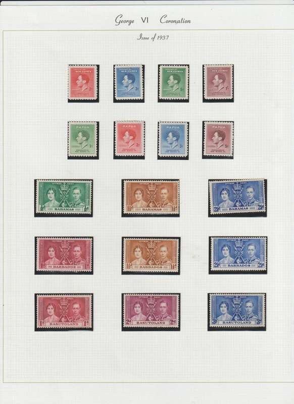 1937 KGVI Coronation comprehensive selection. **m, *m . See Scans.