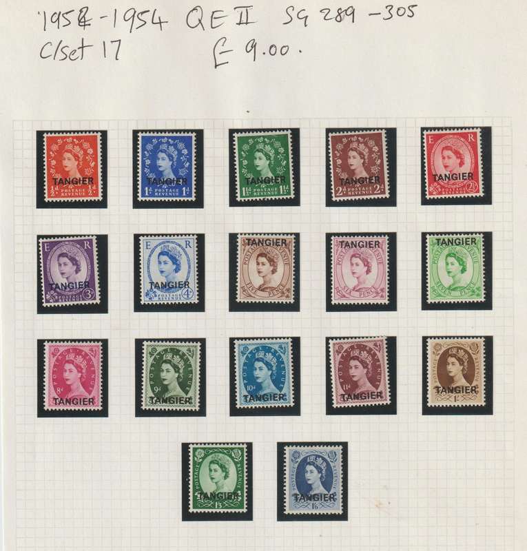 Morocco Agencies . ( British Post Offices) 1900's .Great Grouping. See Scans.