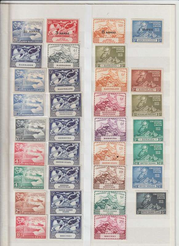 1874 -1949 Universal Postal Union selection. **m, *m. See Scans.