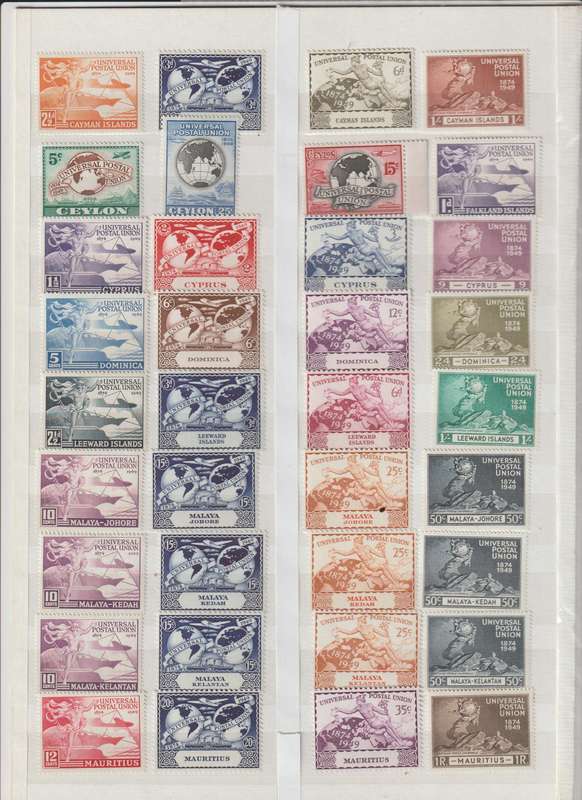 1874 -1949 Universal Postal Union selection. **m, *m. See Scans.