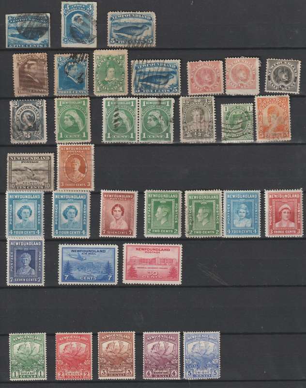 Canada Newfoundland 1880 - 1919 **m,*m, u. High CV See Scan.
