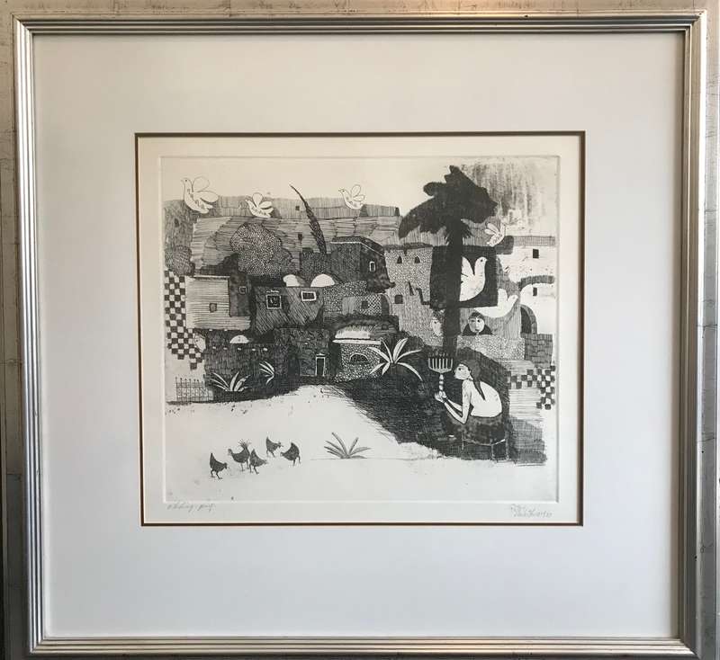 Pieter van der Westhuizen - signed, limited edition etching