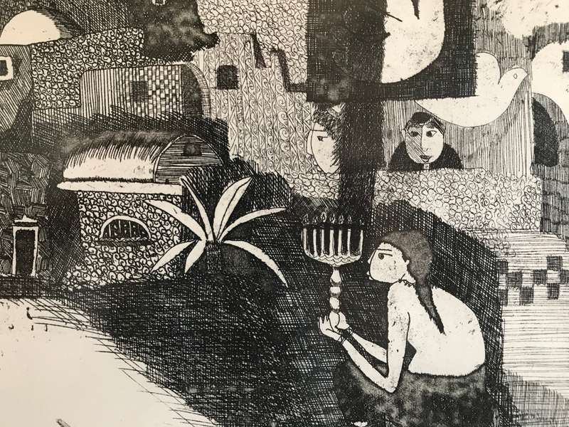 Pieter van der Westhuizen - signed, limited edition etching