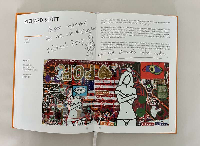 Chefs who Share - Signed Auction Catalogue